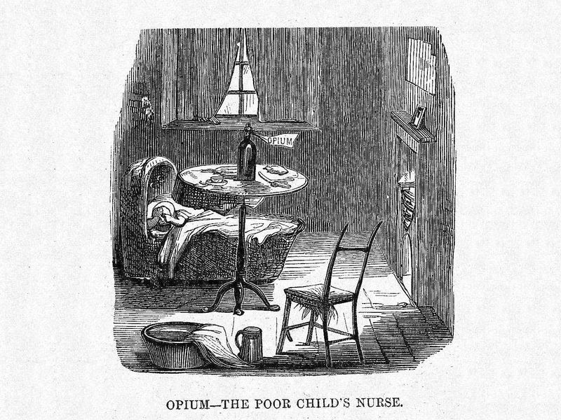 Opioid addiction was a problem in the 1700s in Fort Lauderdale Florida and across the United States